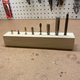 A little bit holder for my most commonly used ones. I’m not sure yet how I plan to finish it or where I’m going to mount it.